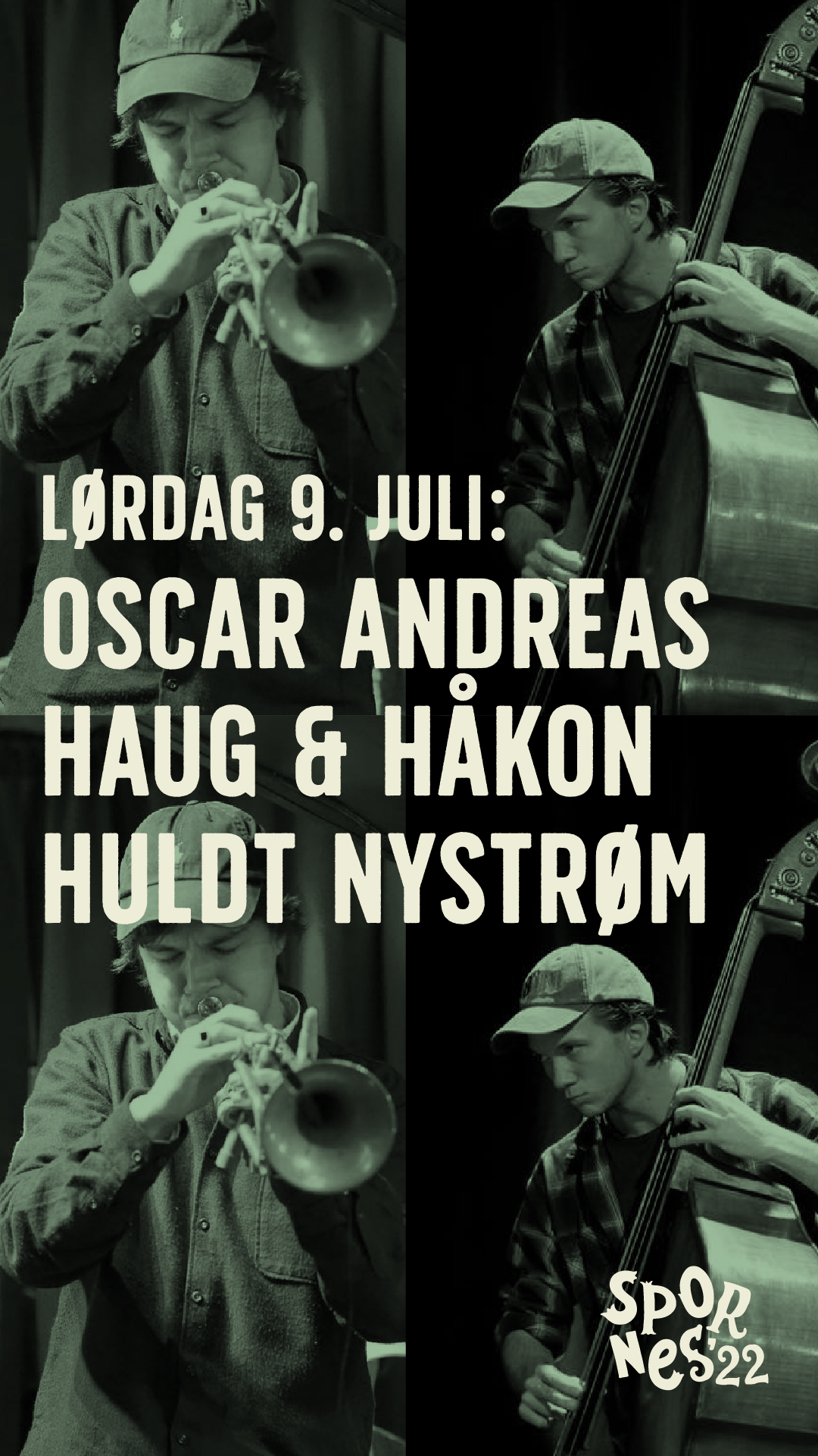 OSCAR ANDREAS HAUG & NYSTRØM DUO Spornesfestivalen 2022 Story Copy 2
